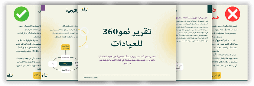 موك أب تقرير نمو360